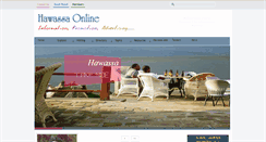 Desktop Screenshot of hawassaonline.com